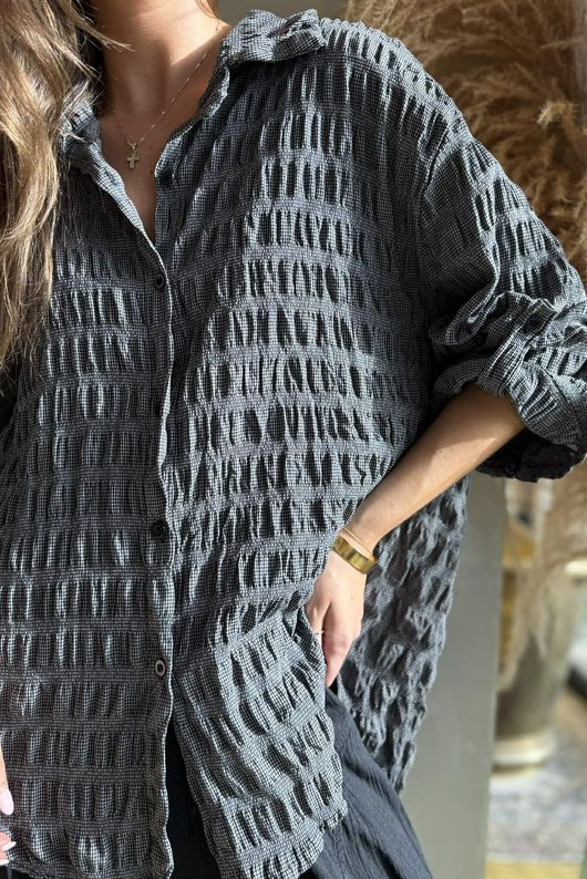 Hey Sucker Blouse Black /12=